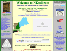 Tablet Screenshot of nesoil.com
